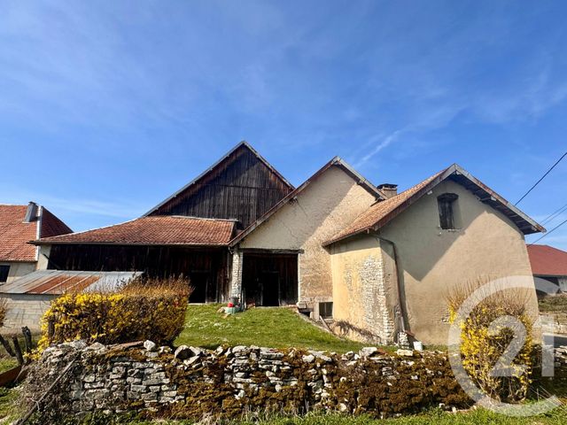 Maison &agrave; vendre - 5 pi&egrave;ces - 60 m2 - Fallerans - 25 - FRANCHE-COMTE