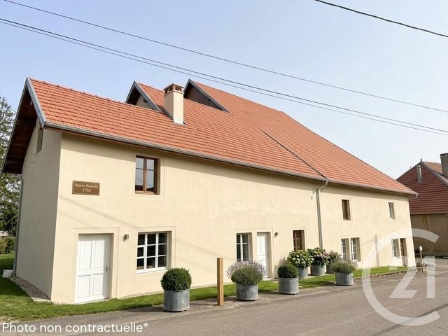 Maison &agrave; vendre - 5 pi&egrave;ces - 60 m2 - Fallerans - 25 - FRANCHE-COMTE
