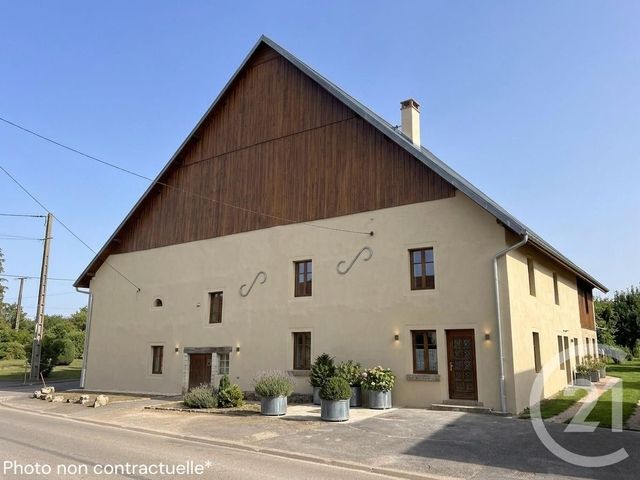 Maison &agrave; vendre - 5 pi&egrave;ces - 60 m2 - Fallerans - 25 - FRANCHE-COMTE