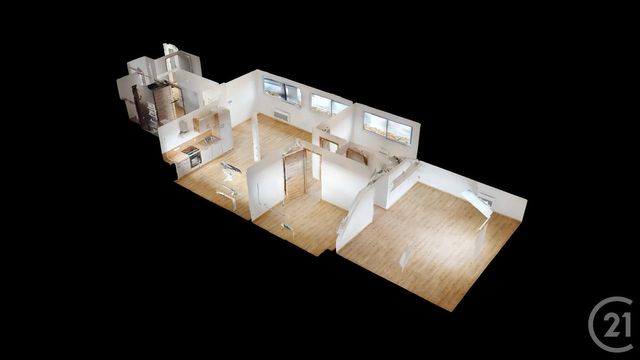 Appartement &agrave; vendre - 4 pi&egrave;ces - 83,15 m2 - Charquemont - 25 - FRANCHE-COMTE