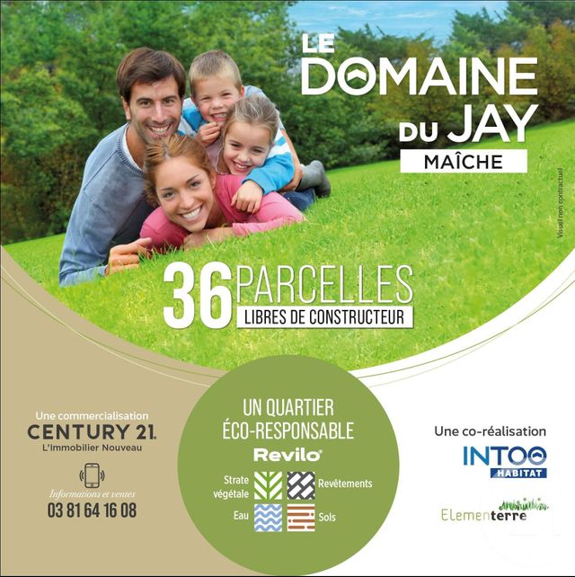 Terrain à vendre - 701 m2 - Maiche - 25 - FRANCHE-COMTE