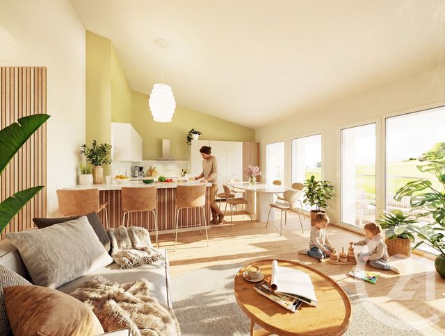 Appartement T4 &agrave; vendre - 4 pi&egrave;ces - 97,70 m2 - Jougne - 25 - FRANCHE-COMTE