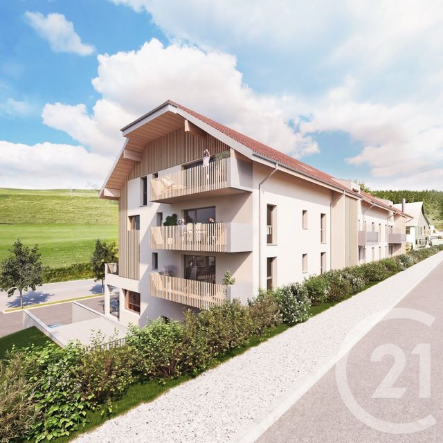 Appartement T3 &agrave; vendre - 3 pi&egrave;ces - 73 m2 - Jougne - 25 - FRANCHE-COMTE