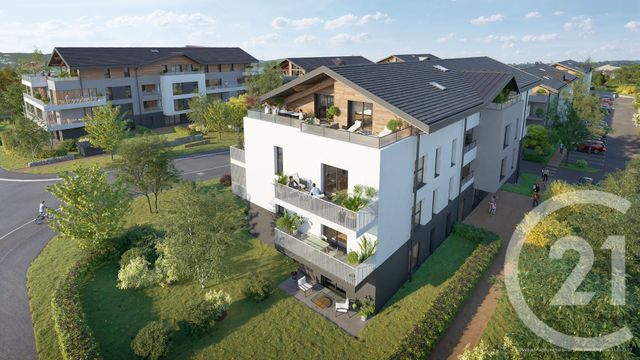 Appartement F3 à vendre - 3 pièces - 61,61 m2 - Doubs - 25 - FRANCHE-COMTE
