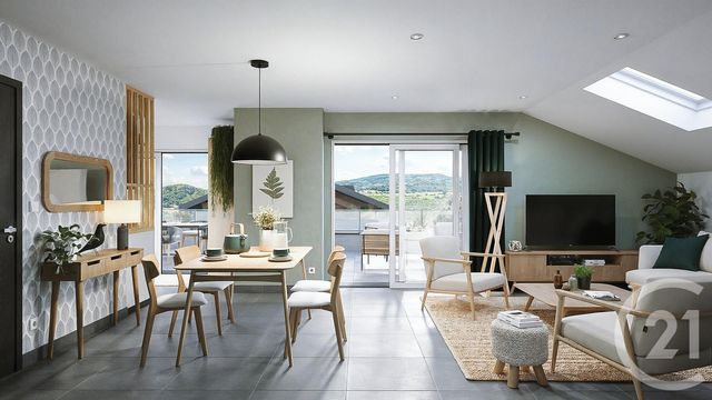 Appartement F3 à vendre - 3 pièces - 80,77 m2 - Doubs - 25 - FRANCHE-COMTE