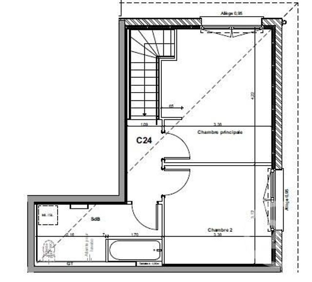 Appartement Duplex à vendre - 3 pièces - 68,38 m2 - Chaffois - 25 - FRANCHE-COMTE