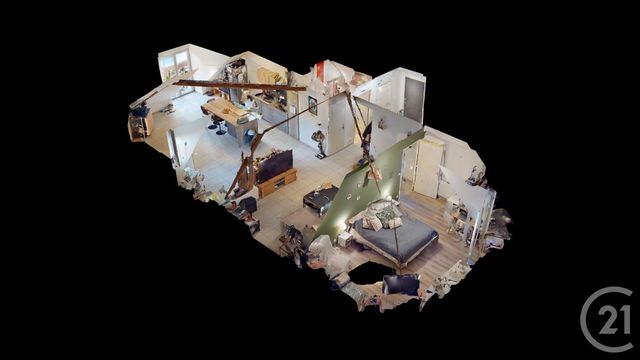 Appartement T3 à vendre - 3 pièces - 70 m2 - Granges Narboz - 25 - FRANCHE-COMTE