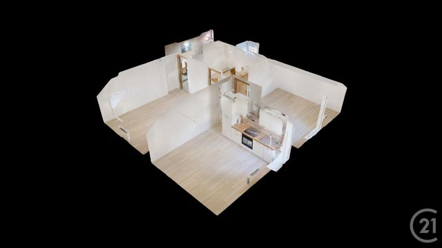 Appartement T3 &agrave; vendre - 4 pi&egrave;ces - 61 m2 - Pontarlier - 25 - FRANCHE-COMTE