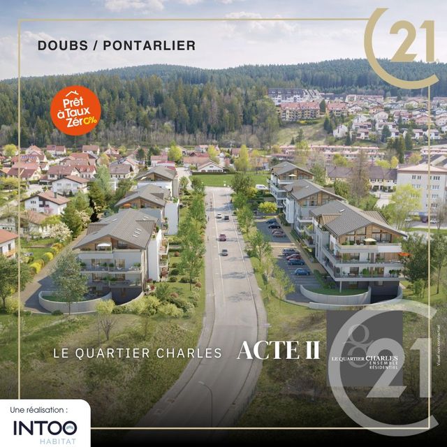 Appartement F2 &agrave; vendre - 2 pi&egrave;ces - 40,17 m2 - Doubs - 25 - FRANCHE-COMTE