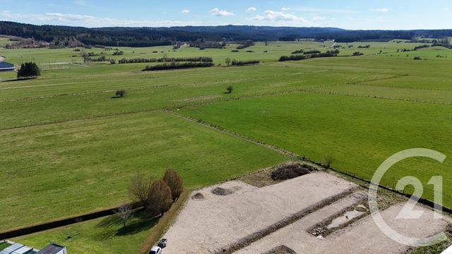 Terrain &agrave; vendre - 1272 m2 - Levier - 25 - FRANCHE-COMTE