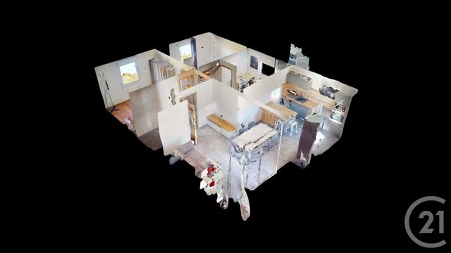 Appartement F3 &agrave; vendre - 3 pi&egrave;ces - 64 m2 - Ste Colombe - 25 - FRANCHE-COMTE