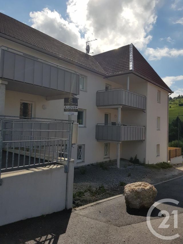 Appartement F4 &agrave; louer - 4 pi&egrave;ces - 70,33 m2 - Ville Du Pont - 25 - FRANCHE-COMTE