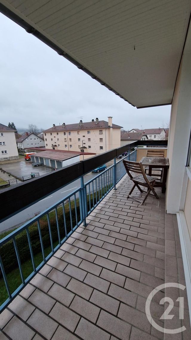 Appartement F4 &agrave; louer - 4 pi&egrave;ces - 80 m2 - Pontarlier - 25 - FRANCHE-COMTE