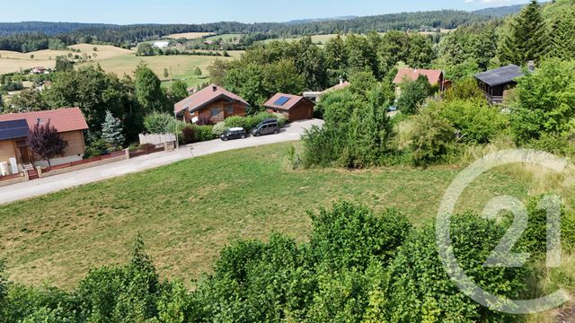Terrain &agrave; vendre - 702 m2 - Montperreux - 25 - FRANCHE-COMTE